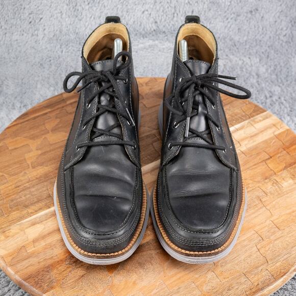 Mens Cole Haan Chukka Boots C24525 Black Grand.OS Size 7.5 M EUC - Picture 2 of 10